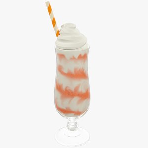 cocktail smoothie beverage model