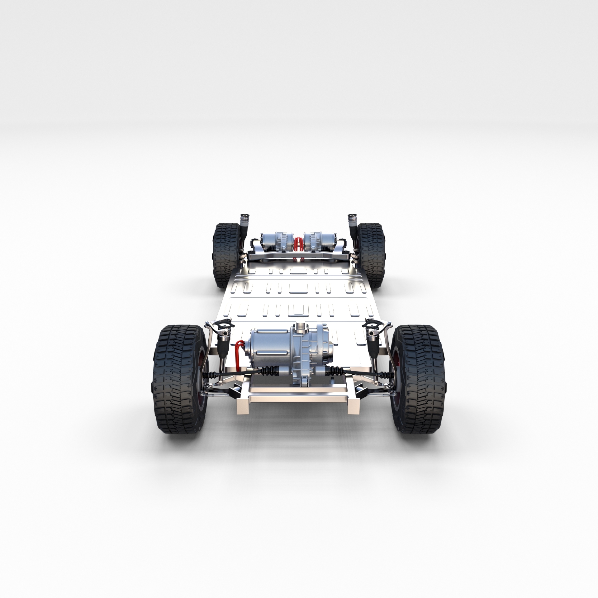 Tesla cybertruck chassis 3D model - TurboSquid 1508150