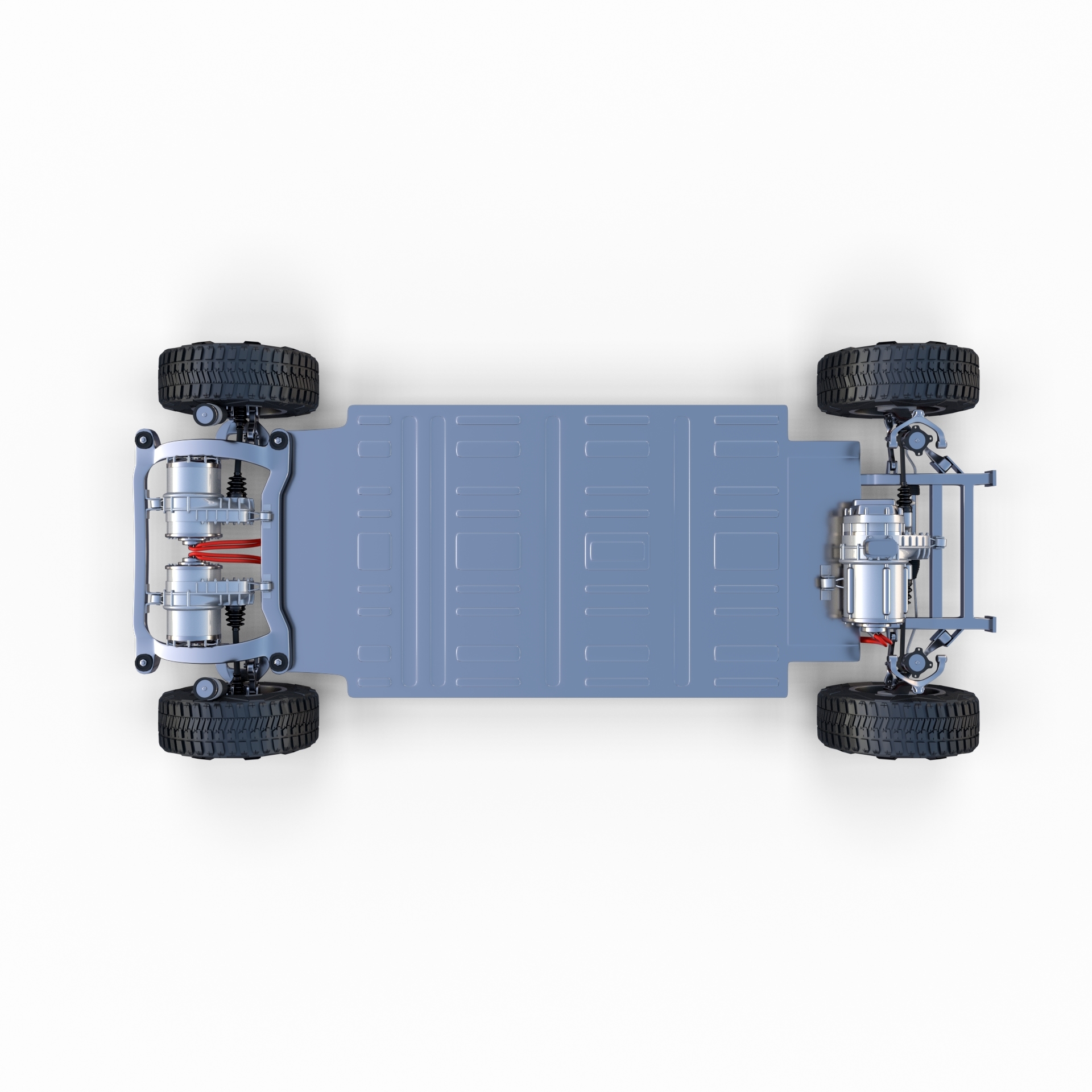 Tesla cybertruck chassis 3D model - TurboSquid 1508150