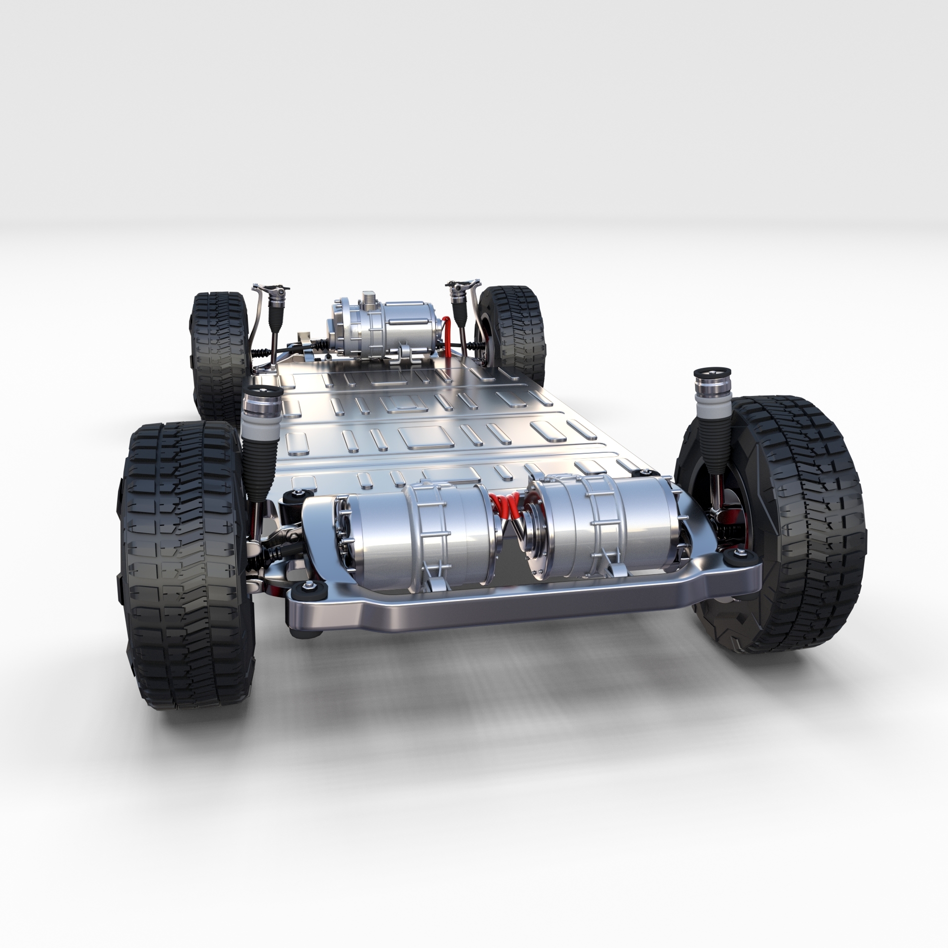 Tesla cybertruck chassis 3D model - TurboSquid 1508150