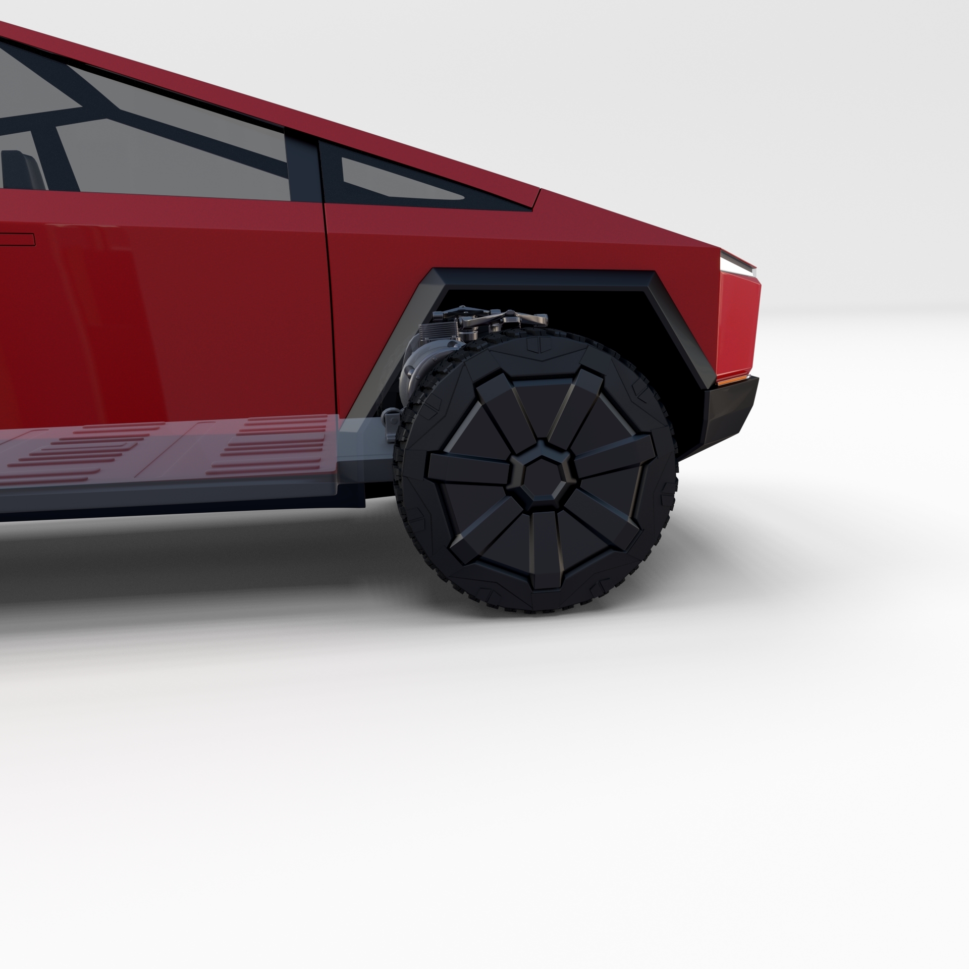 Tesla cybertruck chassis 3D model - TurboSquid 1508150