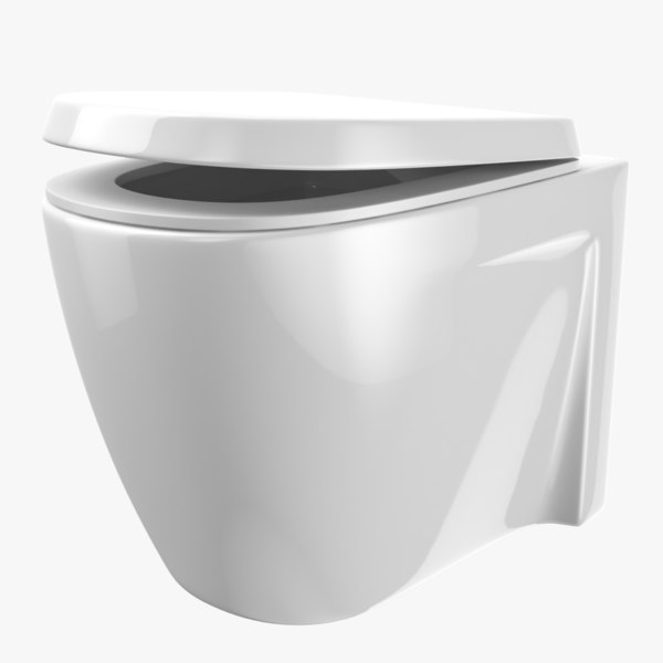 toilet bidet wc 3D model