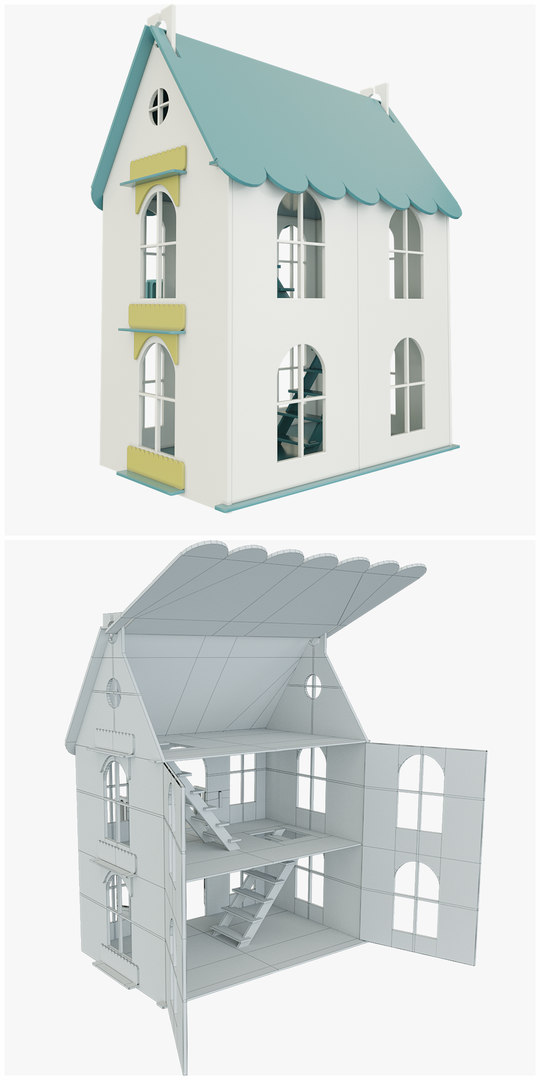3D doll house - TurboSquid 1508185