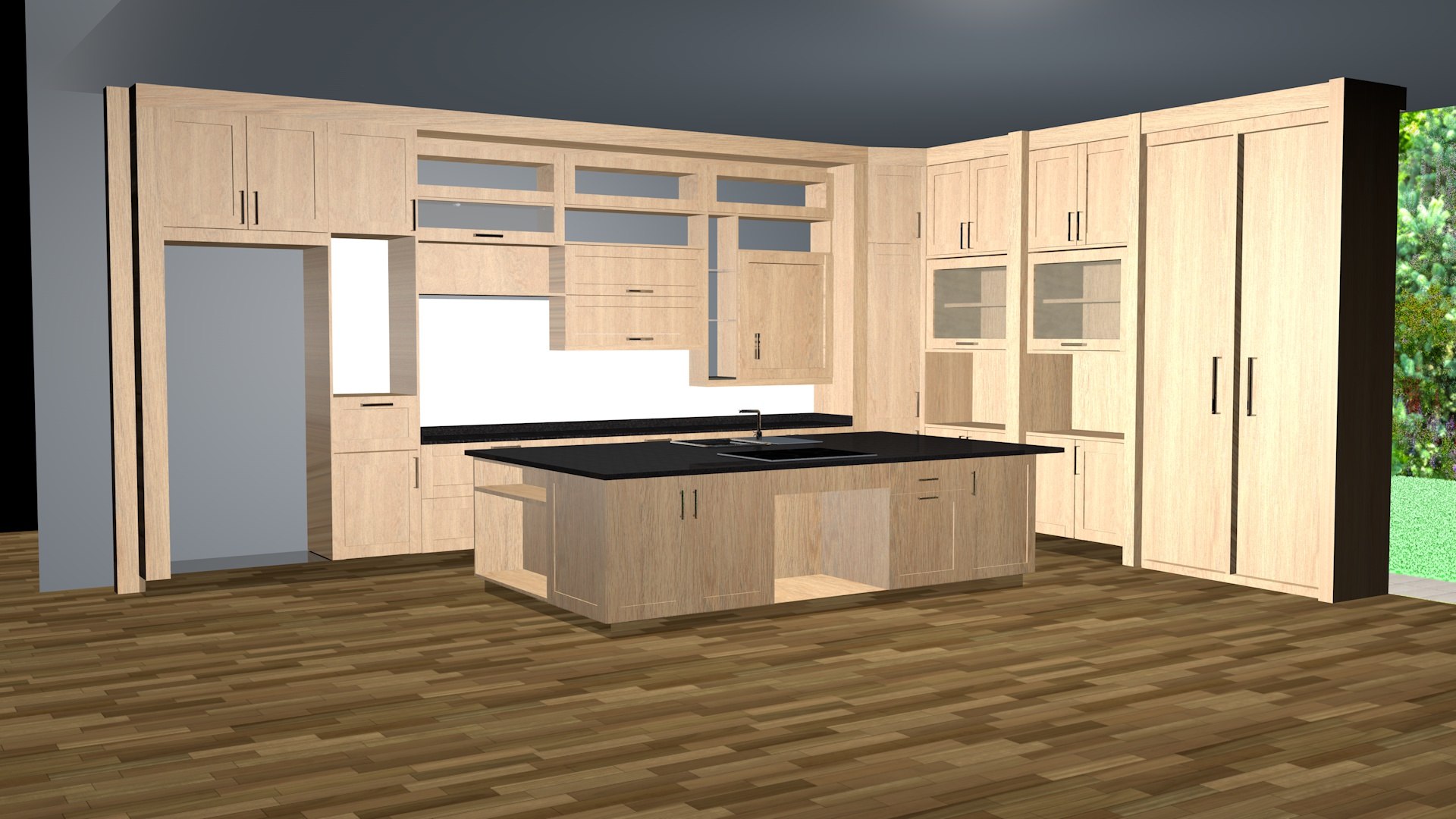 Kitchen Cabinet 3D Model