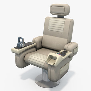 3D command chair