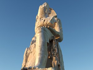 ancient giants monument 3D model