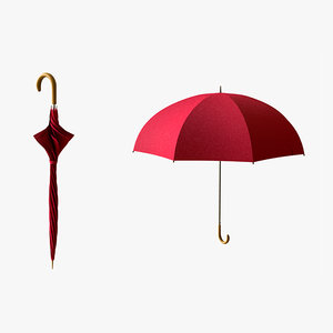 3d umbrella 01 model
