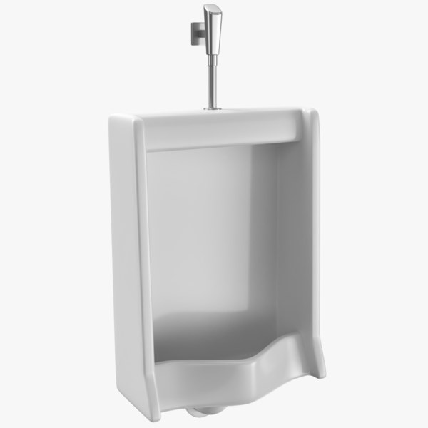 3D model urinal fixture