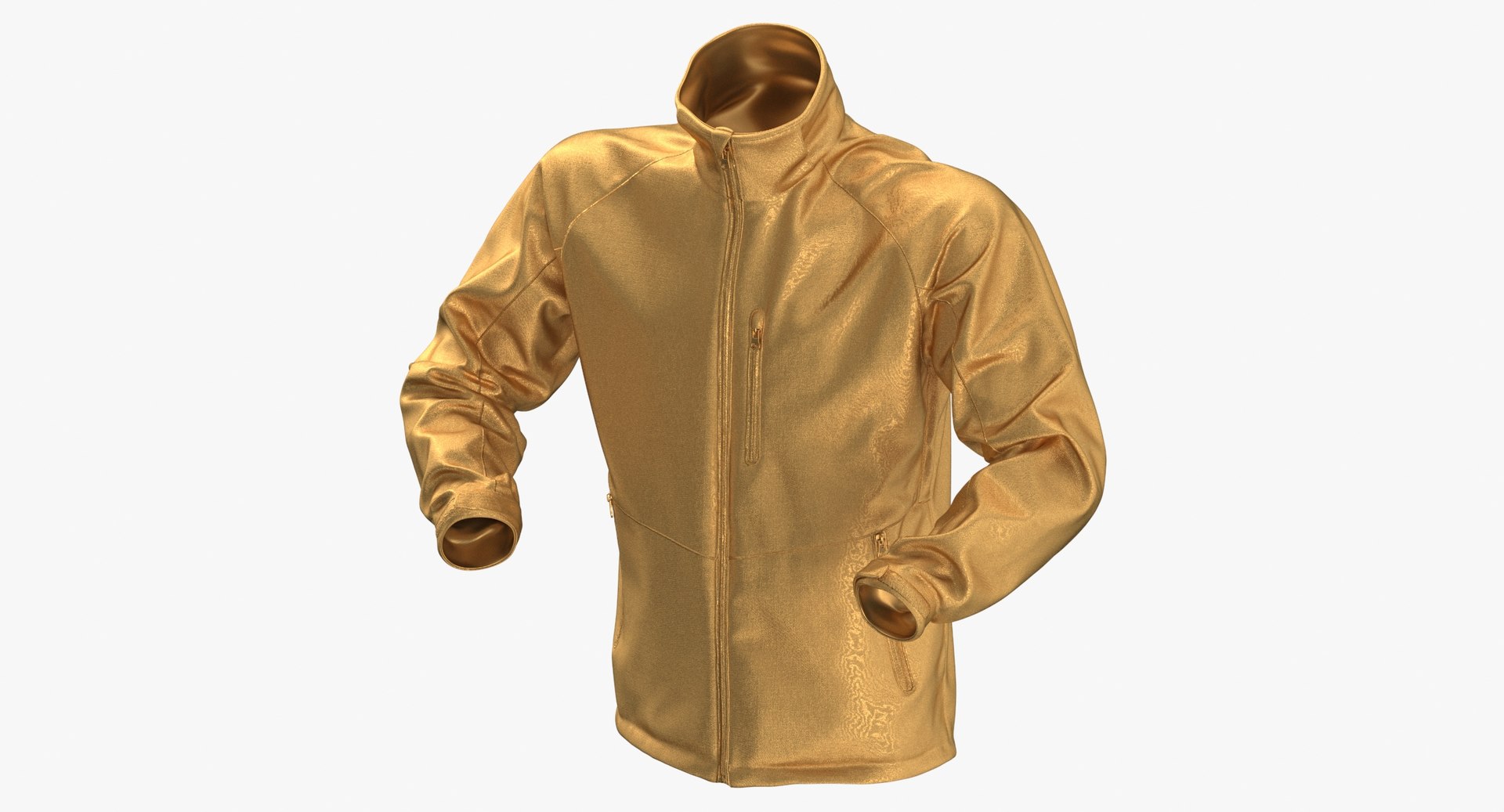 Male winter jacket 01 3D model TurboSquid 1508753