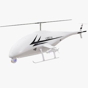 u8ew drone helicopter 3D model