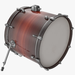bass drum 3D model