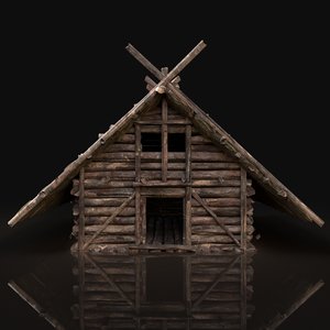 3D gen aaa viking wooden