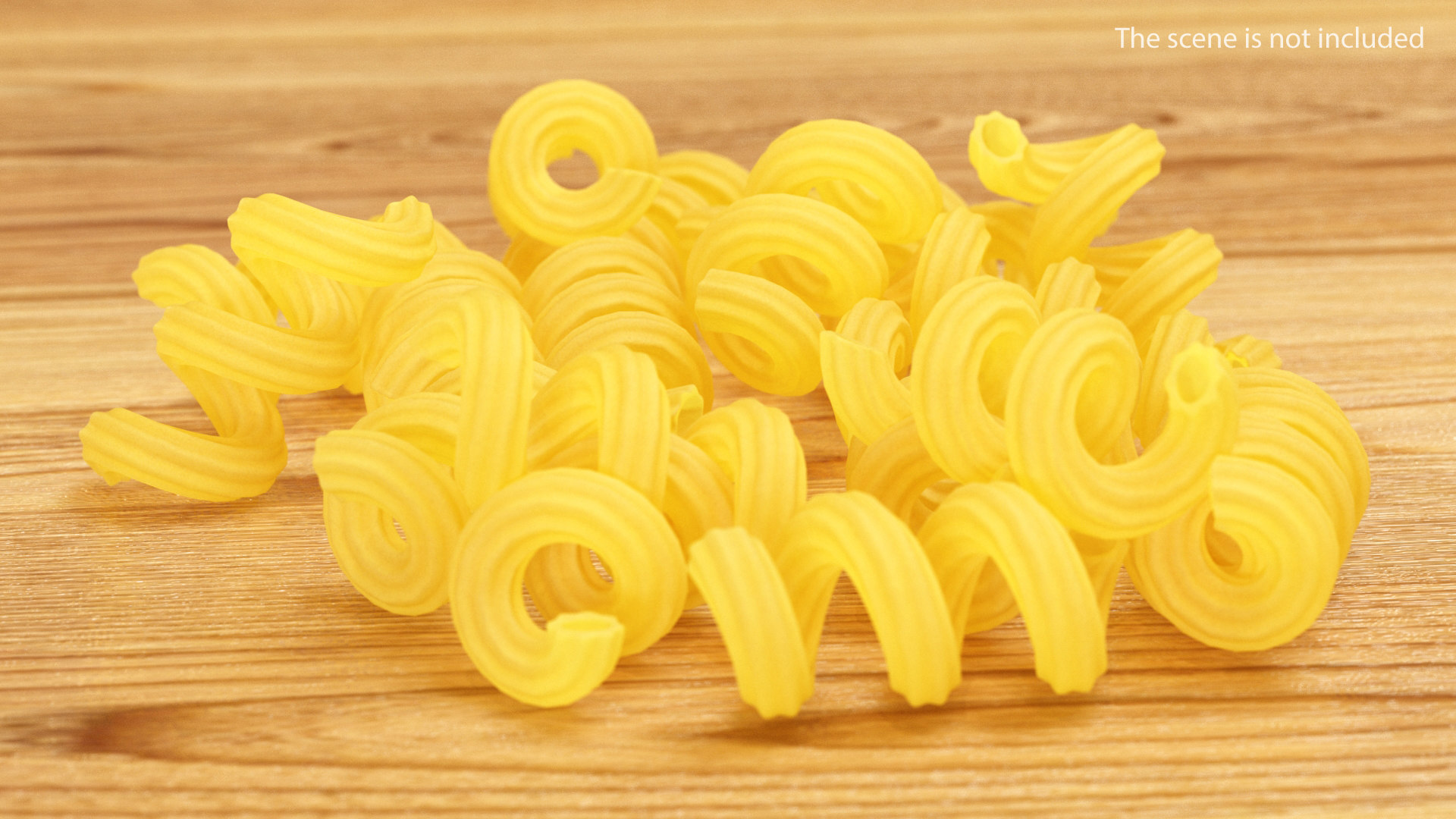 Cellentani pasta 3D - TurboSquid 1509303