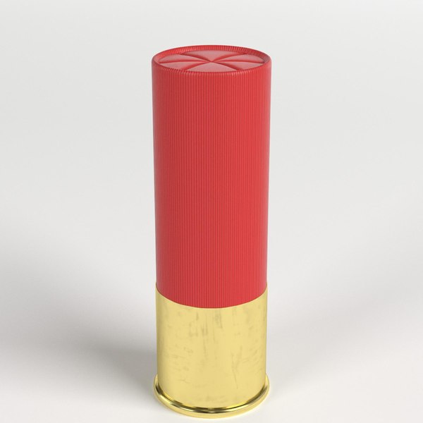 Modele 3d De Cartouche De Fusil De Chasse Turbosquid