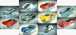 3D 10 1 cool hover car