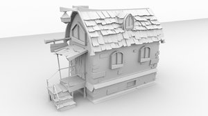 Free Cartoon House 3D Models for Download | TurboSquid