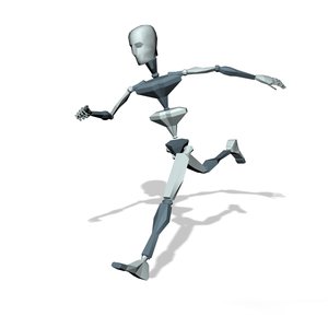 Mocap run sprint freeze pos