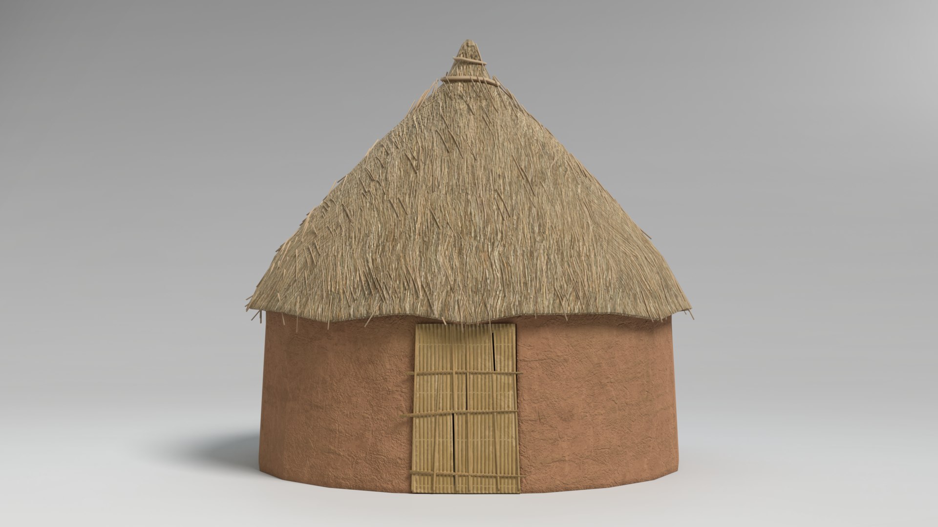 3D african hut TurboSquid 1509753