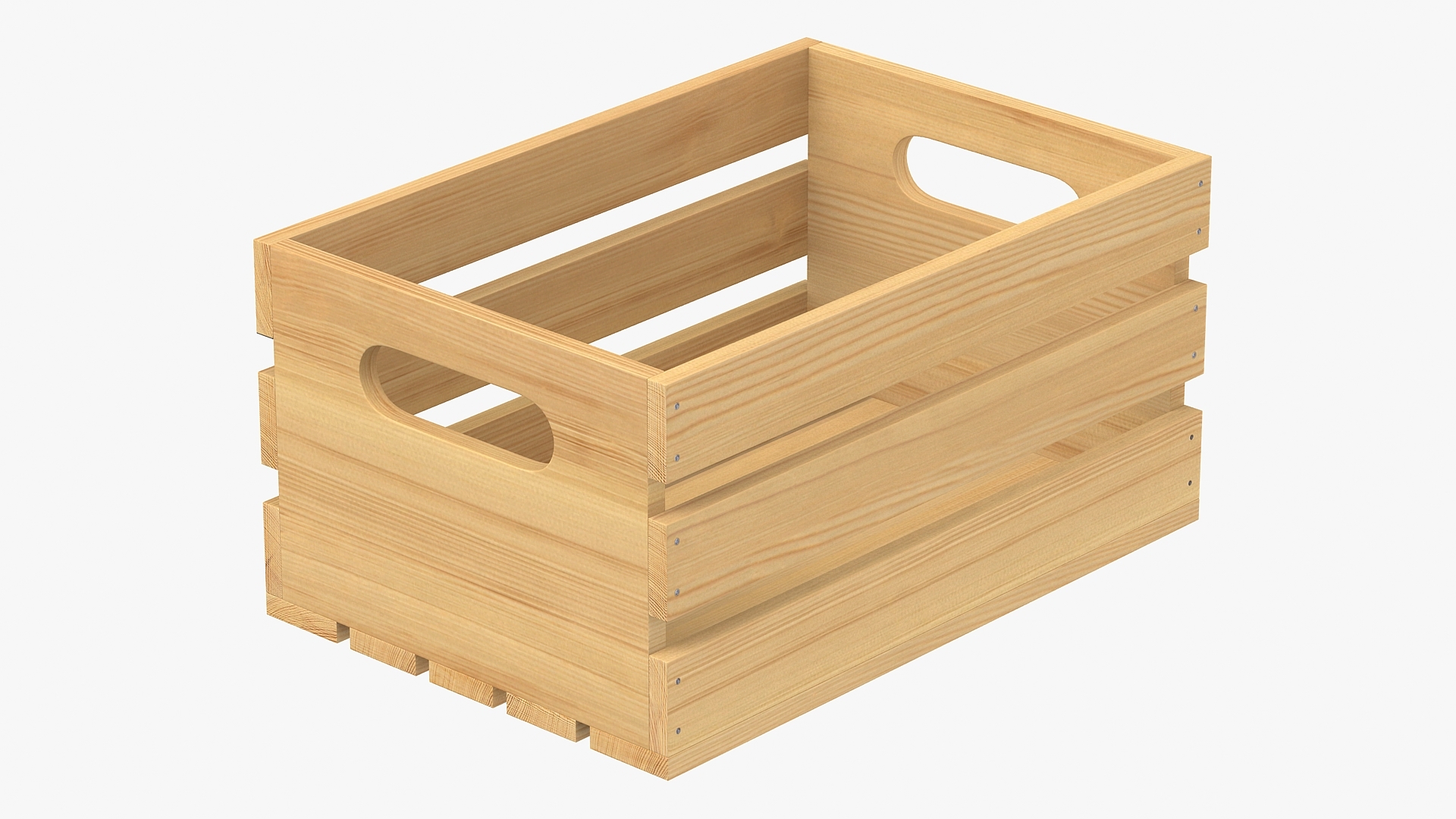 wooden crate v13d模型