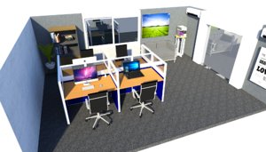 Office Interior SketchUp Models for Download | TurboSquid