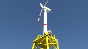 3D wind turbine