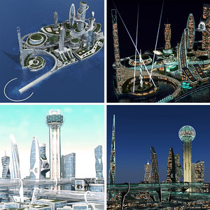 future city 1-2 day 3D model