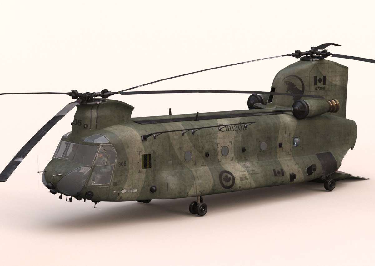 Ch-47 chinook model - TurboSquid 1510427