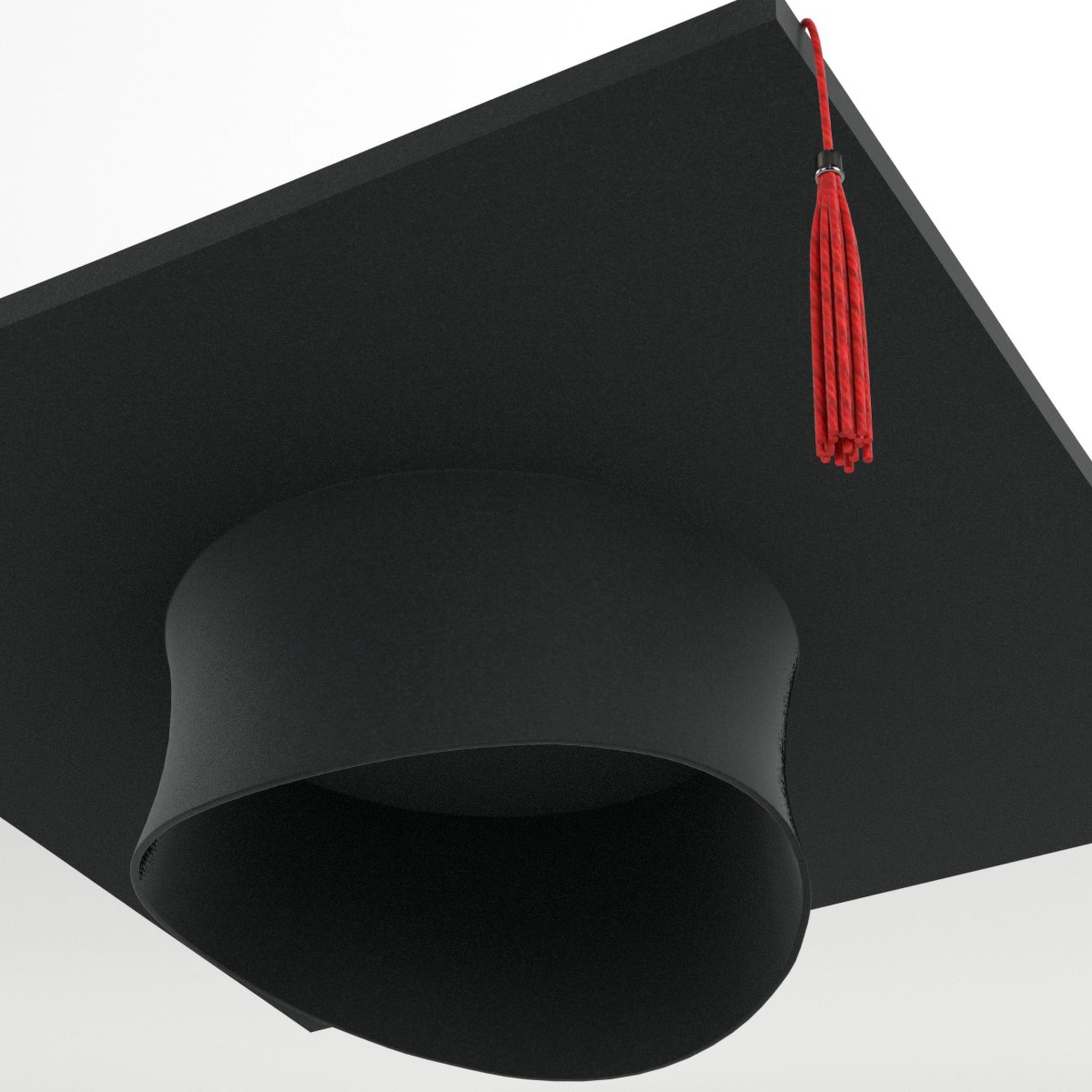 Square Academic Cap 3d Model Turbosquid 1419022