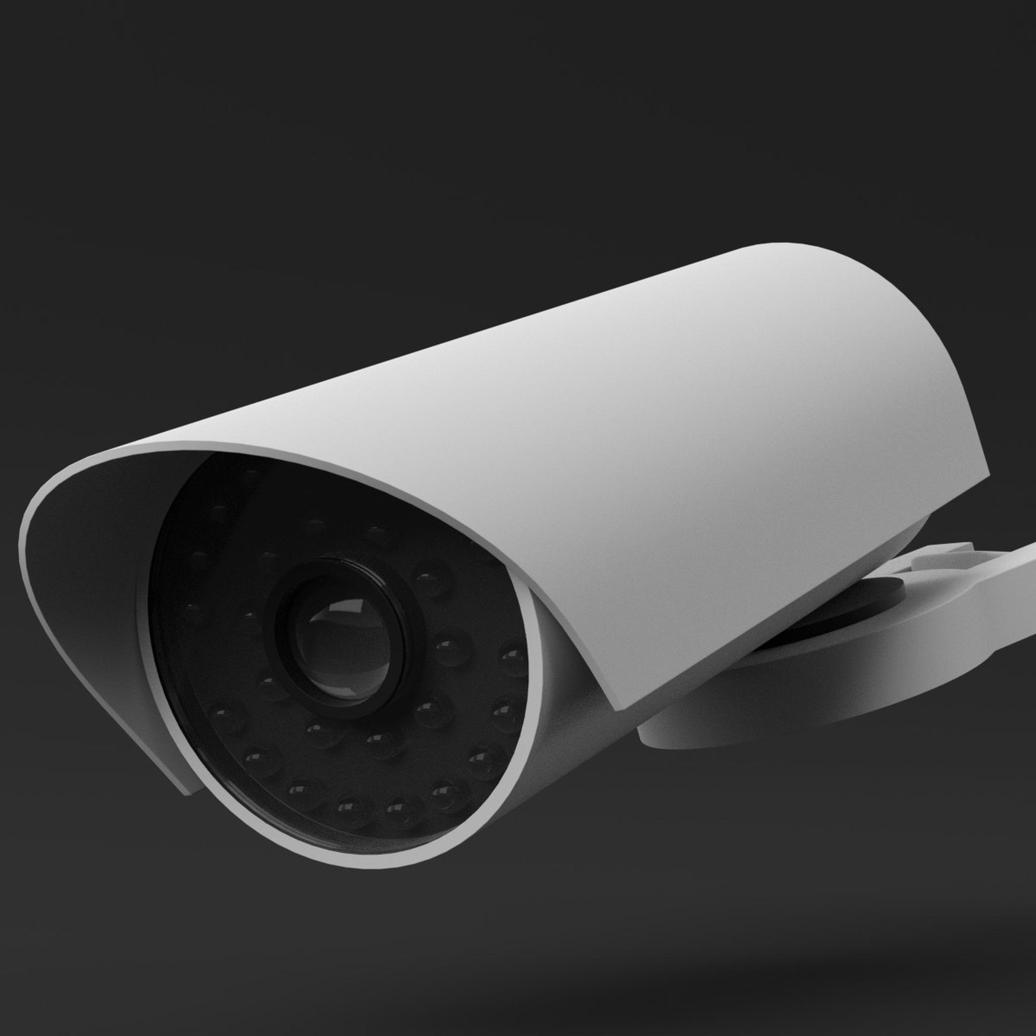 3d model surveillance camera