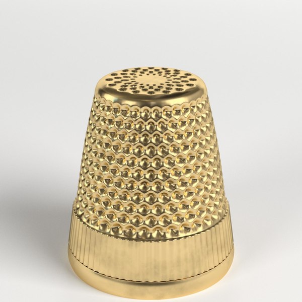 Thimble 1 3D model - TurboSquid 1418631