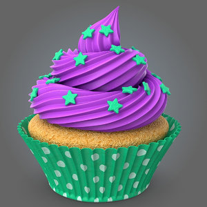 cupcake cake cup 3D model