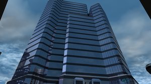 3ds max apartment tower
