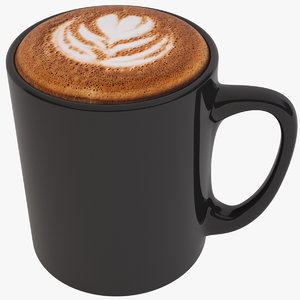 3D coffee latte art