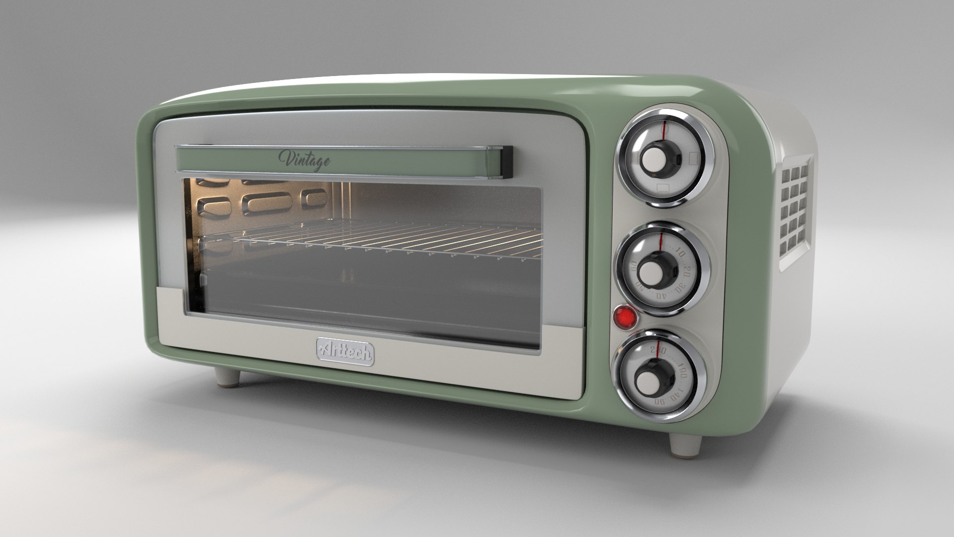 Vintage oven 3D model TurboSquid 1511027