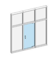 Curtain Wall Glass door