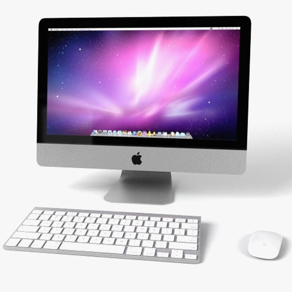 apple imac 3d model