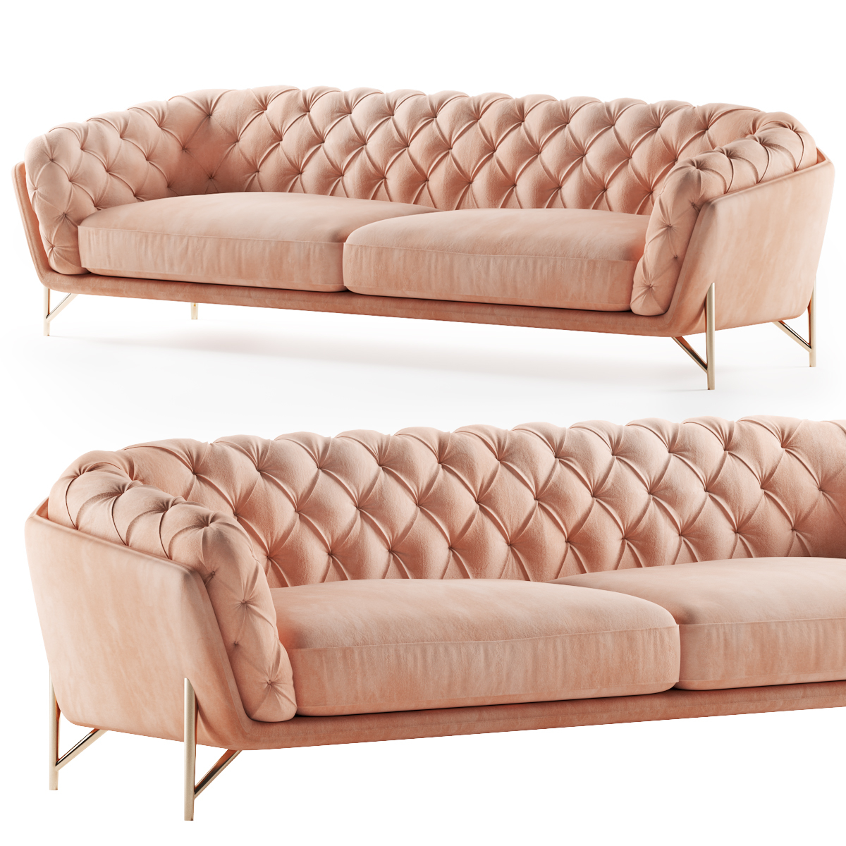 Calia Italia Sofa Art Nouveau Model Turbosquid 1511141 Calia Italia Sofa Art Nouveau Model