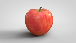 3D simple apple