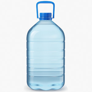 3D water bottle 5l model