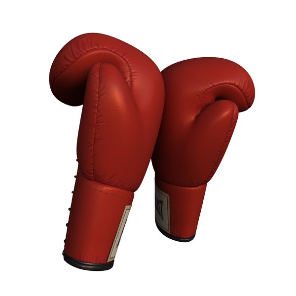 boxing gloves 3d model