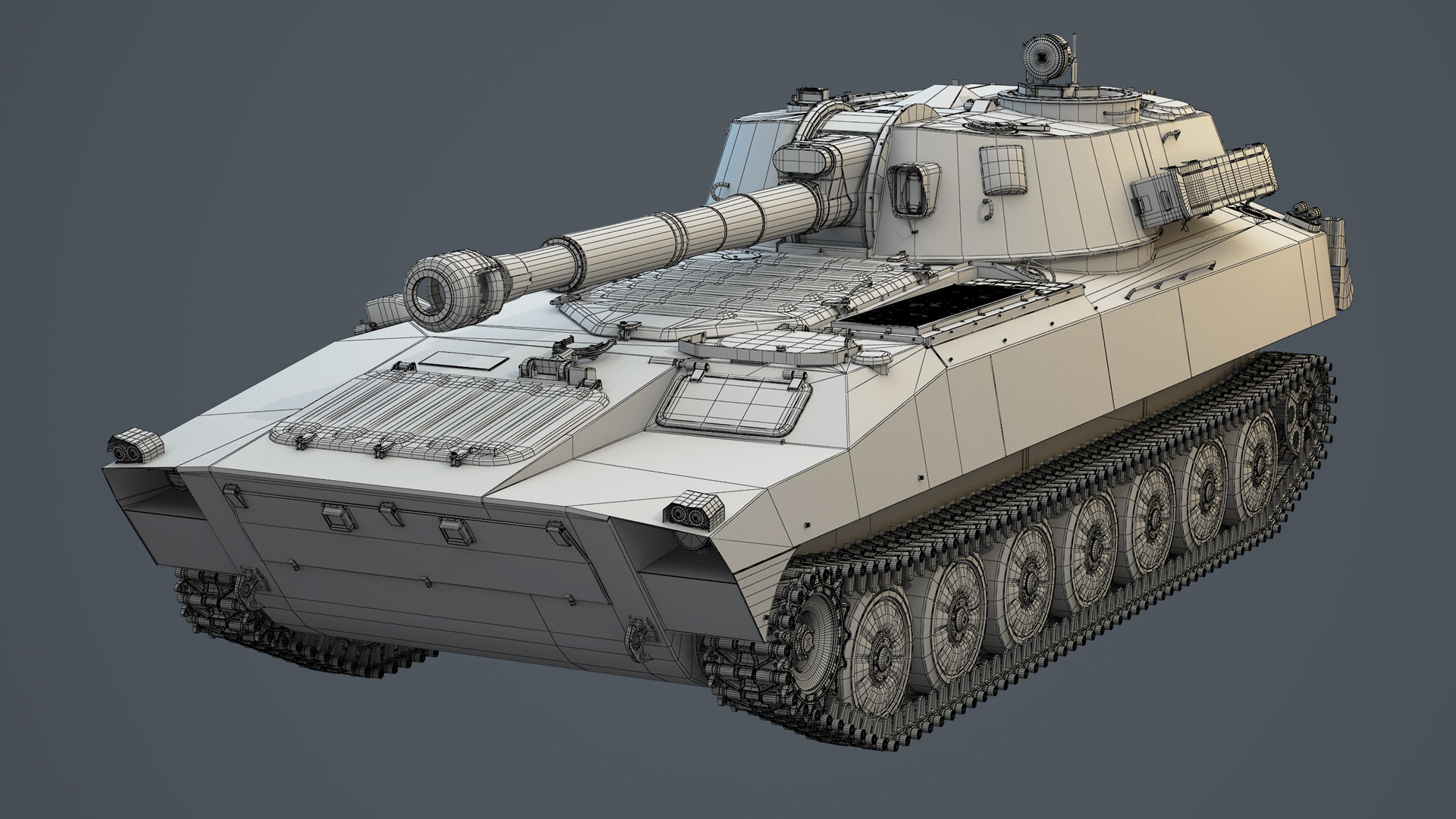 3D soviet 2s1 gvozdika - TurboSquid 1511344