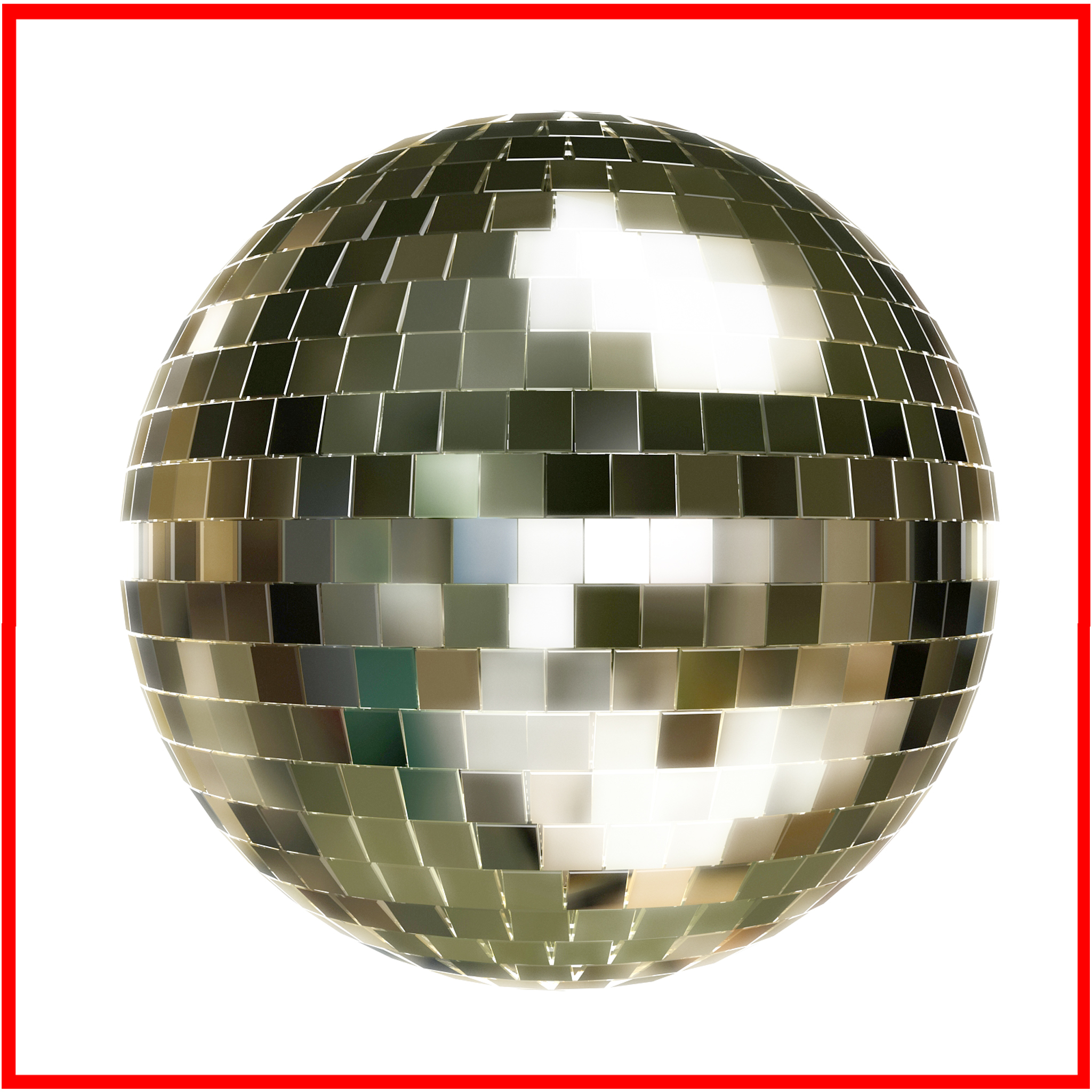 Super Disco Fashion Ball 3d Model