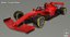 formula 1 red race car 3D