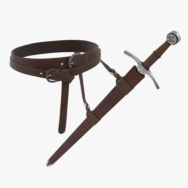 3D sword belt model - TurboSquid 1511821