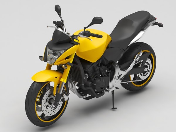 3d model motorcycle cycle motor