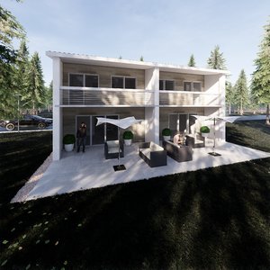3D family house 2