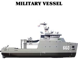 vessels military 3D model