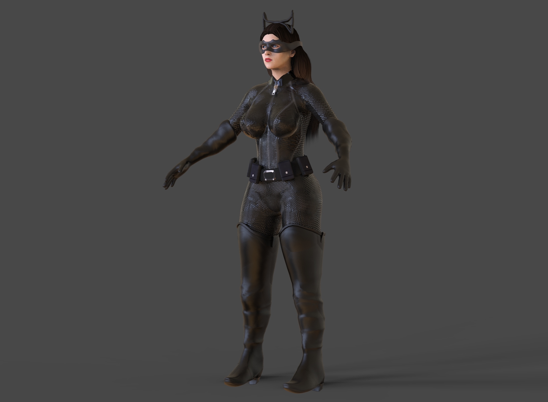 3D model woman cat catwoman - TurboSquid 1512322