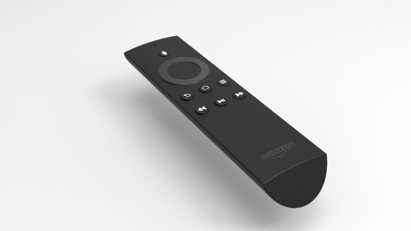 Firestick remote model - TurboSquid 1512313