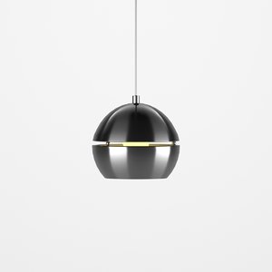 3D volo 1-light sphere pendant model
